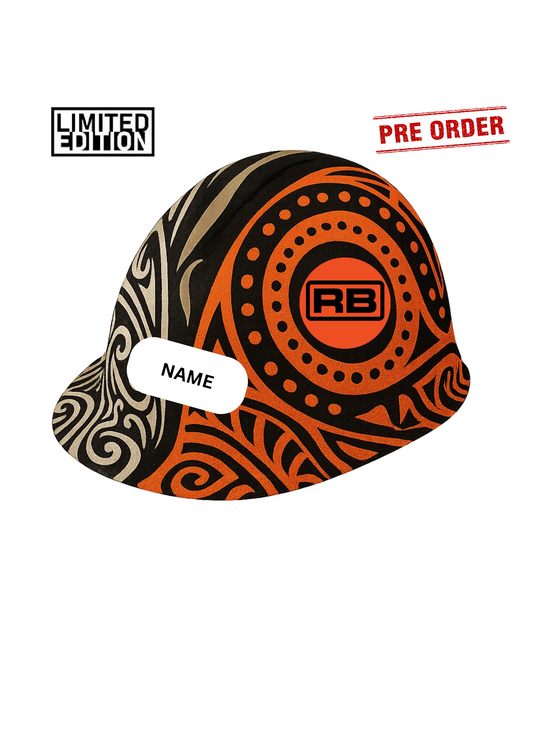 Limited Edition Custom Designed Wide Brim Hard Hat
